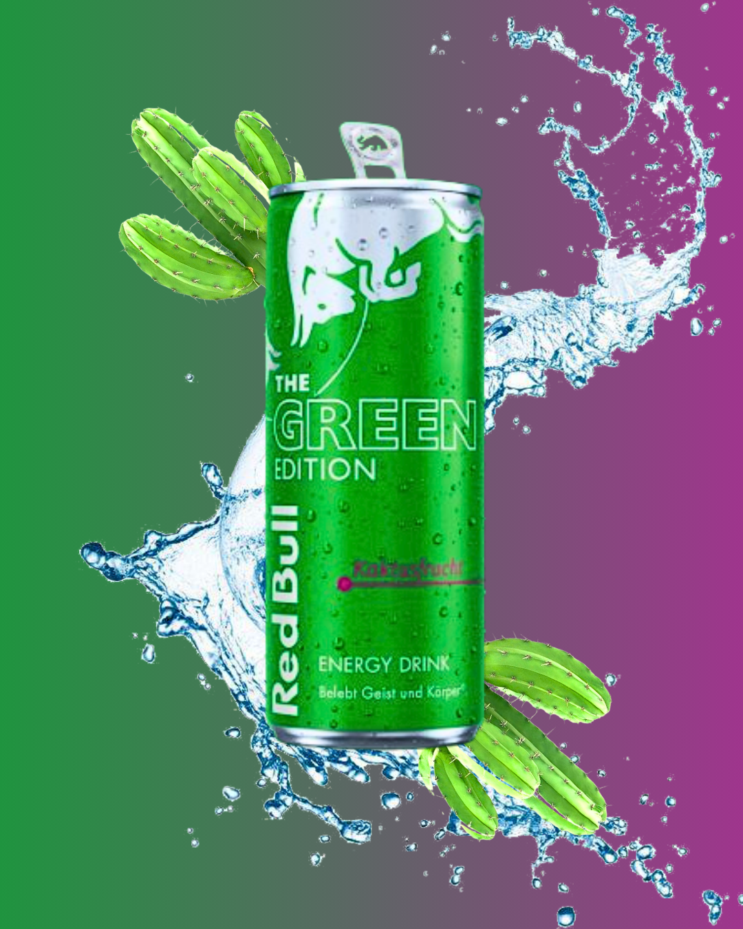 THE GREEN EDITION Red Bull Cactus