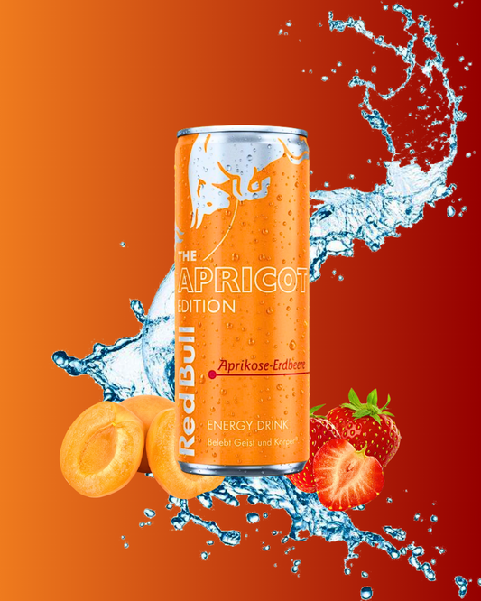 THE APRICOT EDITION Red Bull Apricot - Strawberry