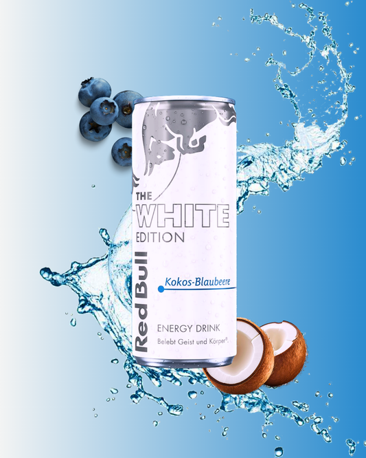 THE WHITE EDITION Red Bull Coconut-Blueberry