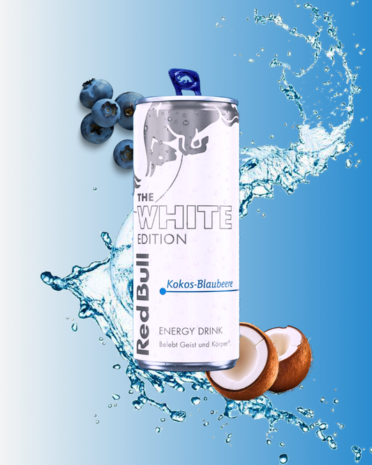 THE WHITE EDITION Red Bull Coconut-Blueberry