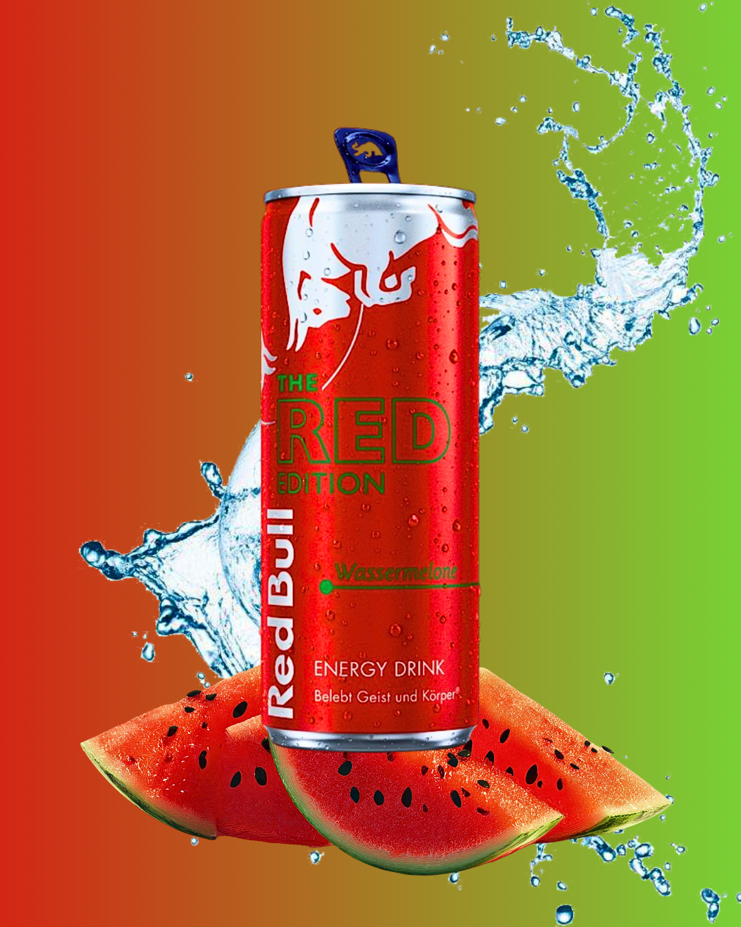 THE RED EDITION Red Bull Watermelon